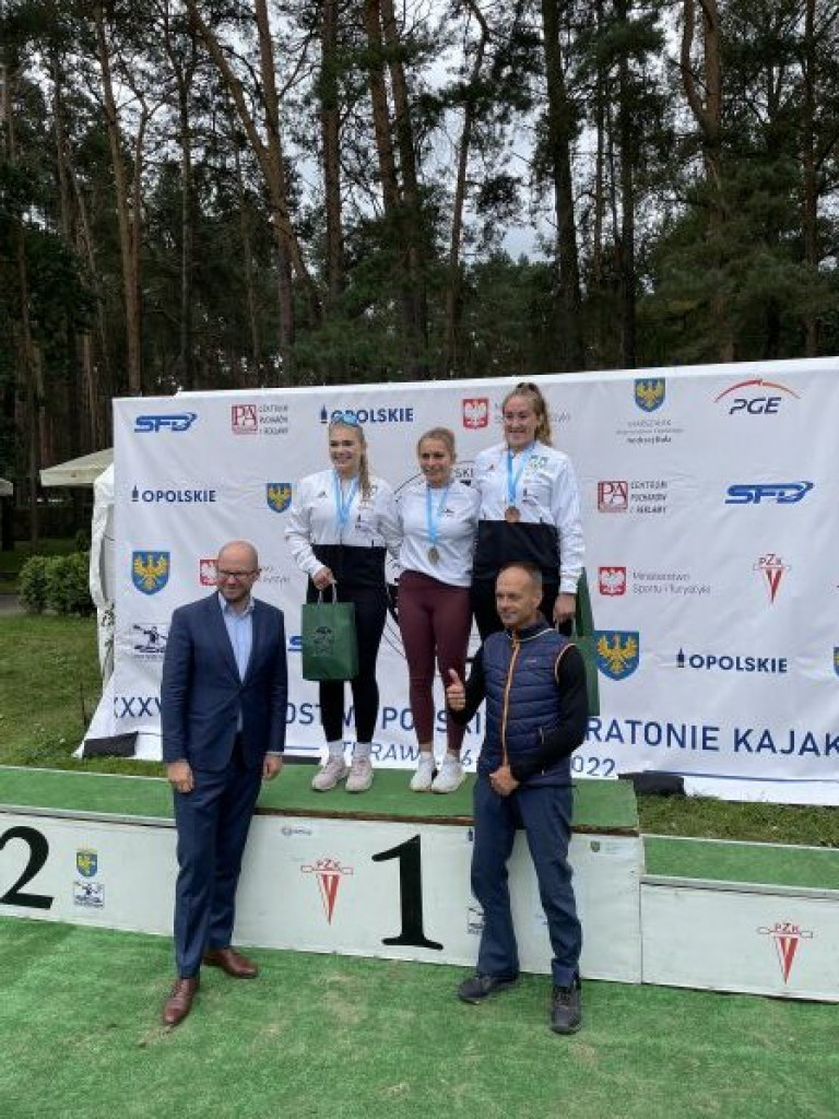 5 medali Mistrzostw Polski w maratonie kajakowym dla KK Jezioro Tarnobrzeg!