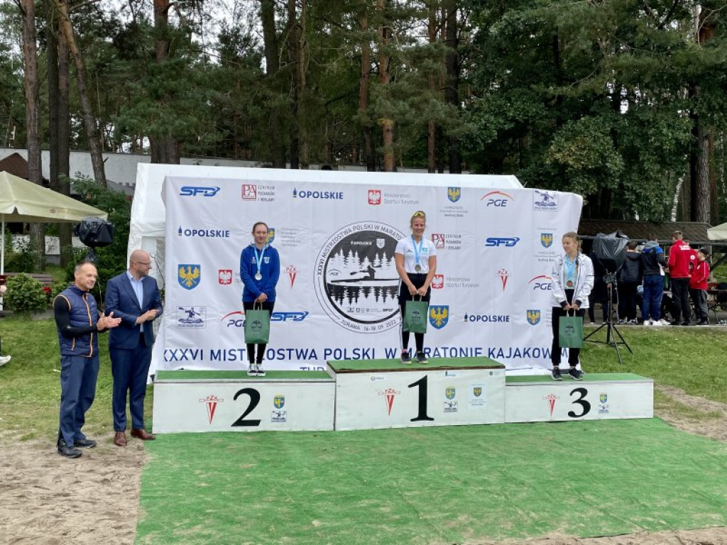 5 medali Mistrzostw Polski w maratonie kajakowym dla KK Jezioro Tarnobrzeg!