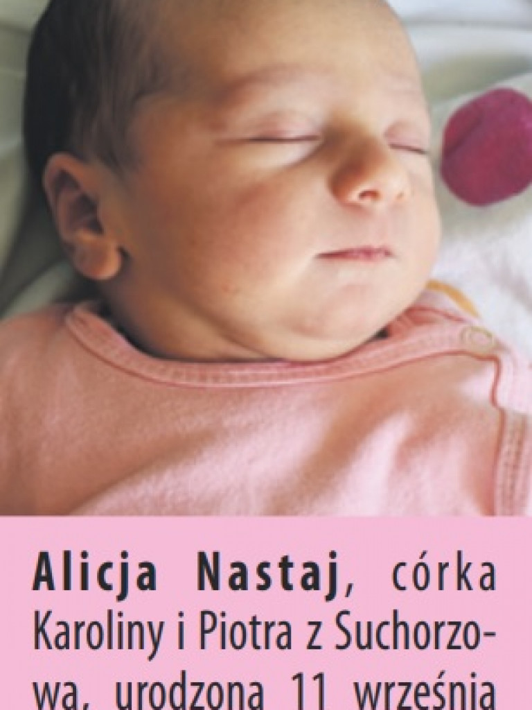 Zdjęcia dzieci, które urodziły się ostatnio w Tarnobrzegu i Sandomierzu