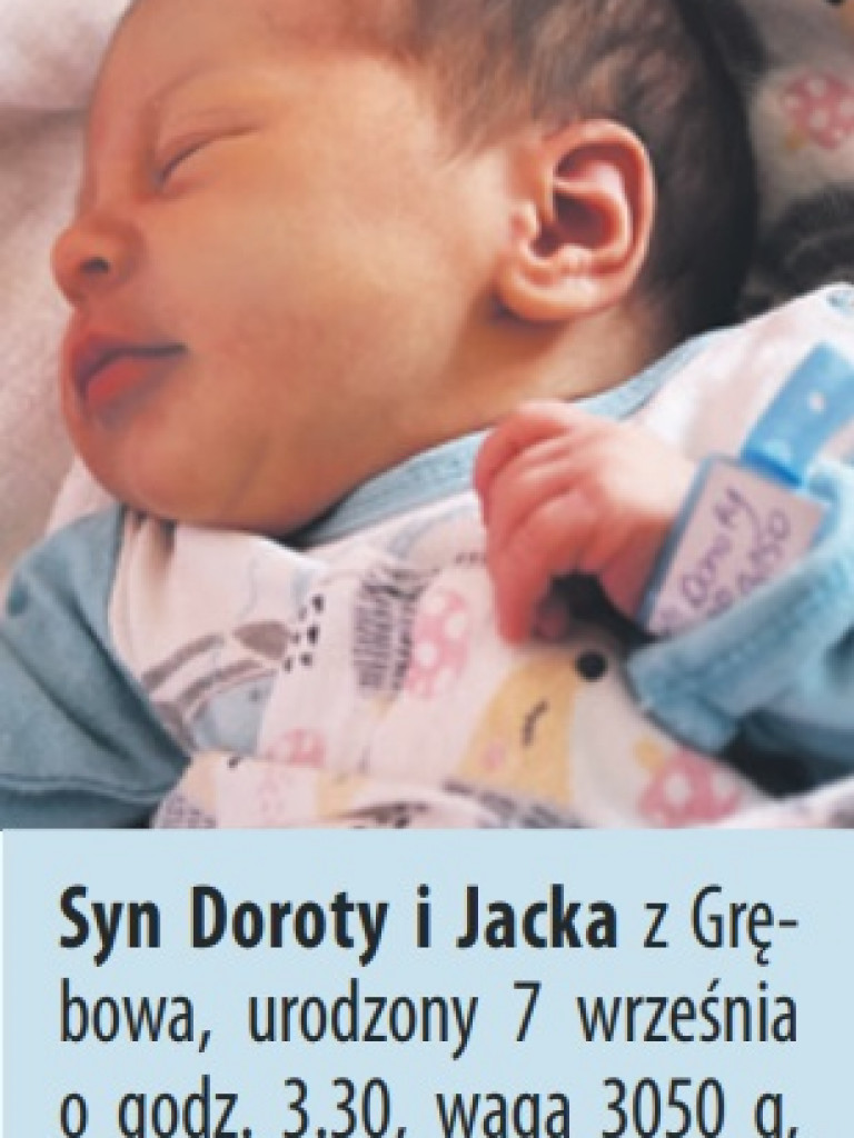 Zdjęcia dzieci, które urodziły się ostatnio w Tarnobrzegu i Sandomierzu