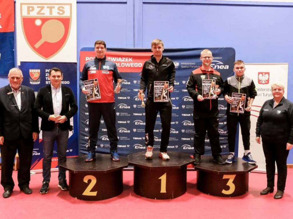 7 medali w Gdańsku dla tenisistów stołowych IKS Jezioro Tarnobrzeg [zdjęcia]