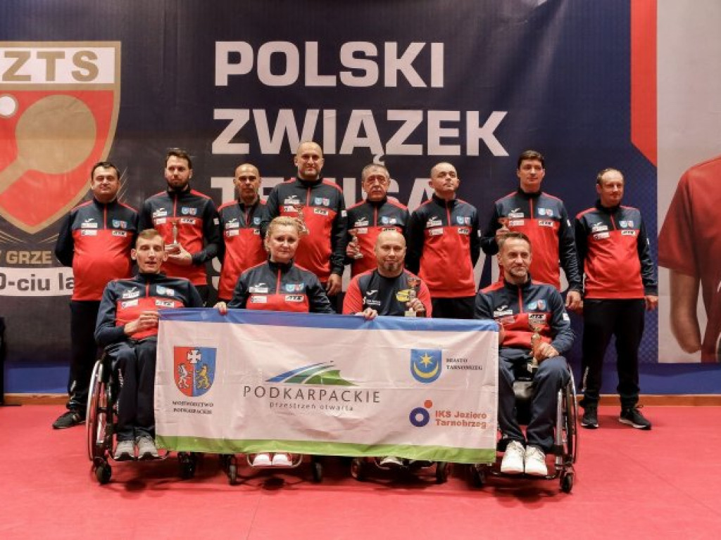 7 medali w Gdańsku dla tenisistów stołowych IKS Jezioro Tarnobrzeg [zdjęcia]