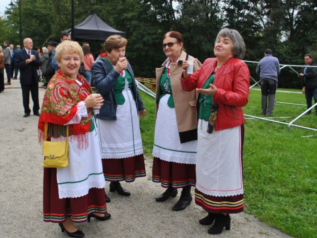 Skalne ściany, a w tle średniowieczne mury. Polskie Carcassonne ma nowy park miejski [zdjęcia]
