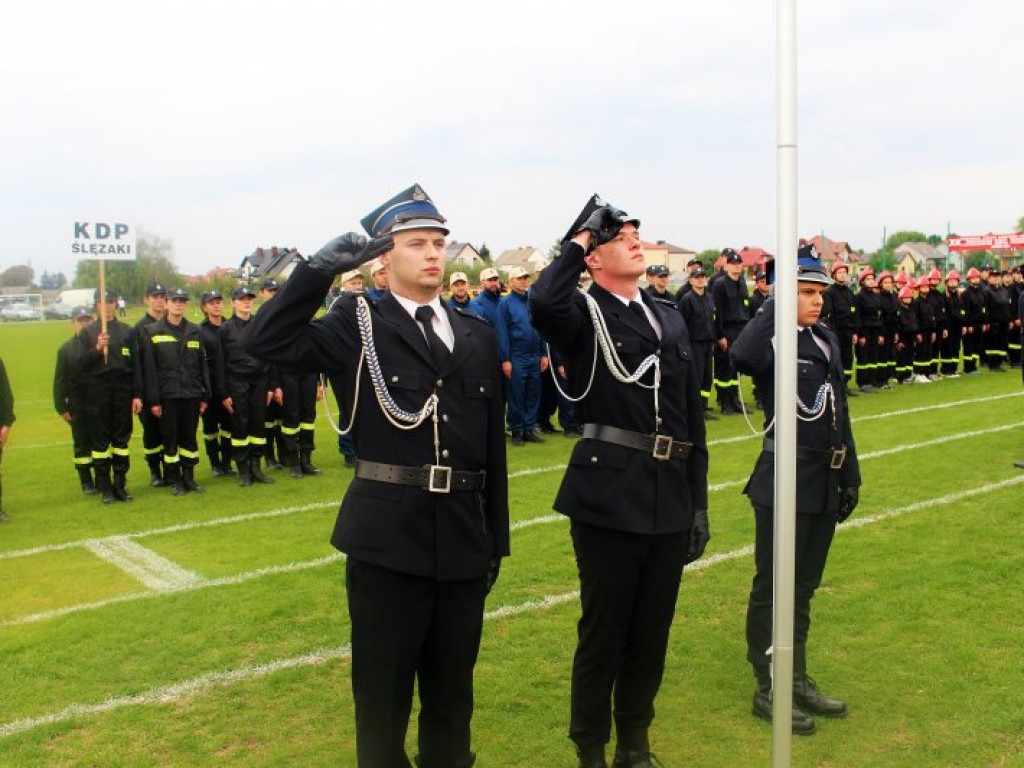 Strażacy rywalizowali w zawodach powiatowych w Trześni [zdjęcia]
