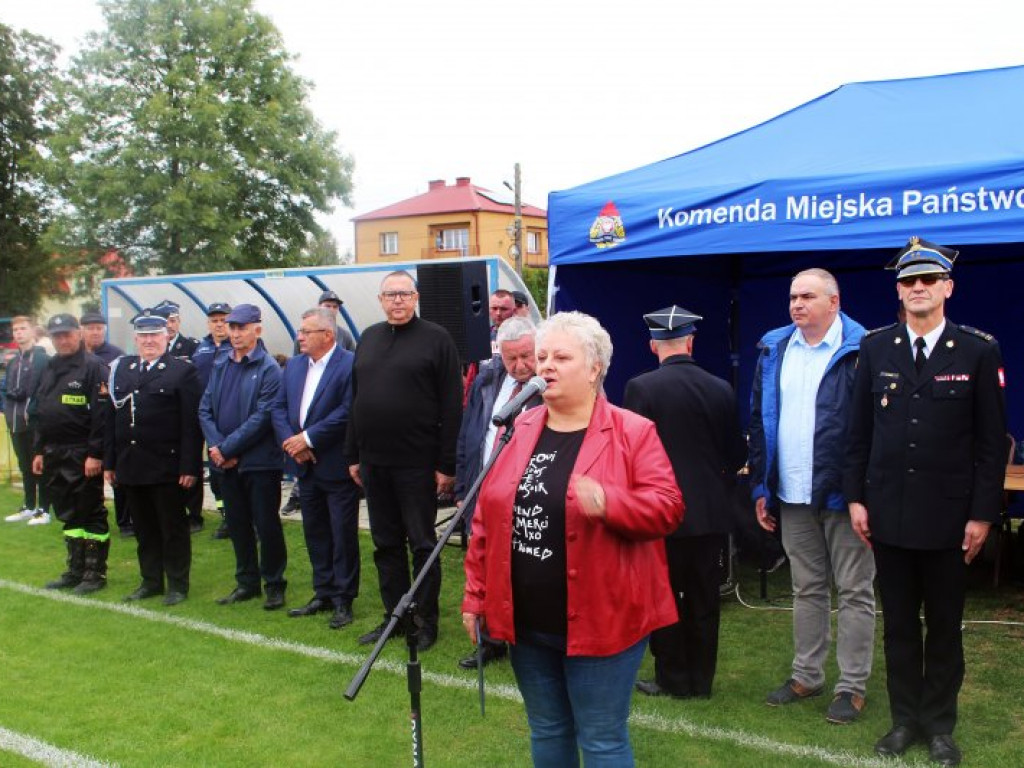 Strażacy rywalizowali w zawodach powiatowych w Trześni [zdjęcia]