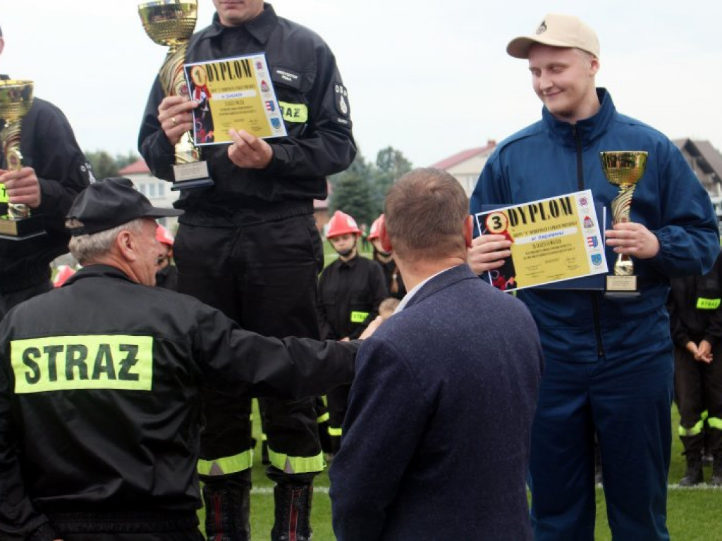 Strażacy rywalizowali w zawodach powiatowych w Trześni [zdjęcia]