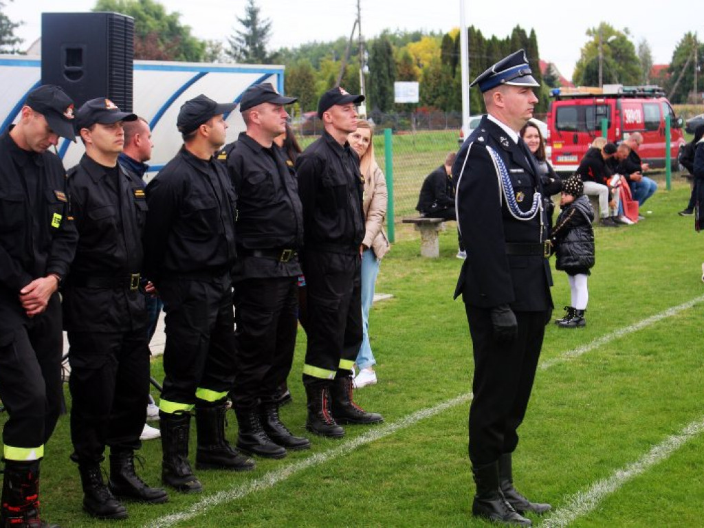 Strażacy rywalizowali w zawodach powiatowych w Trześni [zdjęcia]