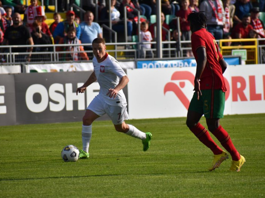 Polska pokonała Portugalię w meczu reprezentacji U20 rozgrywanym w Stalowej Woli [zdjęcia]