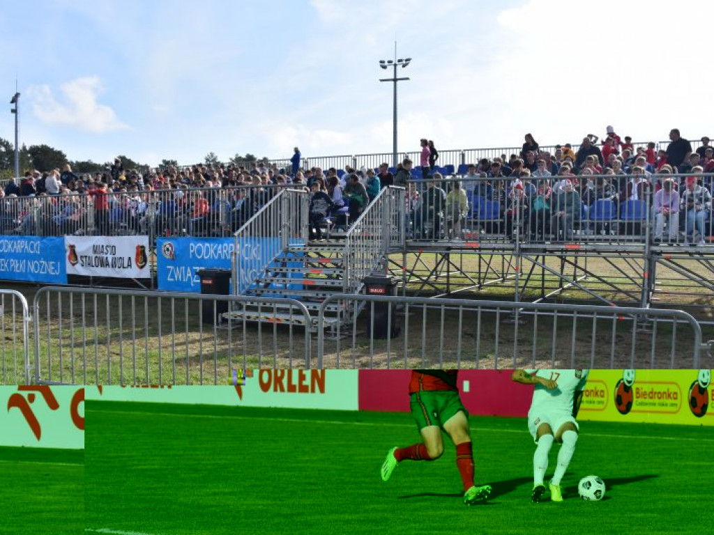 Polska pokonała Portugalię w meczu reprezentacji U20 rozgrywanym w Stalowej Woli [zdjęcia]