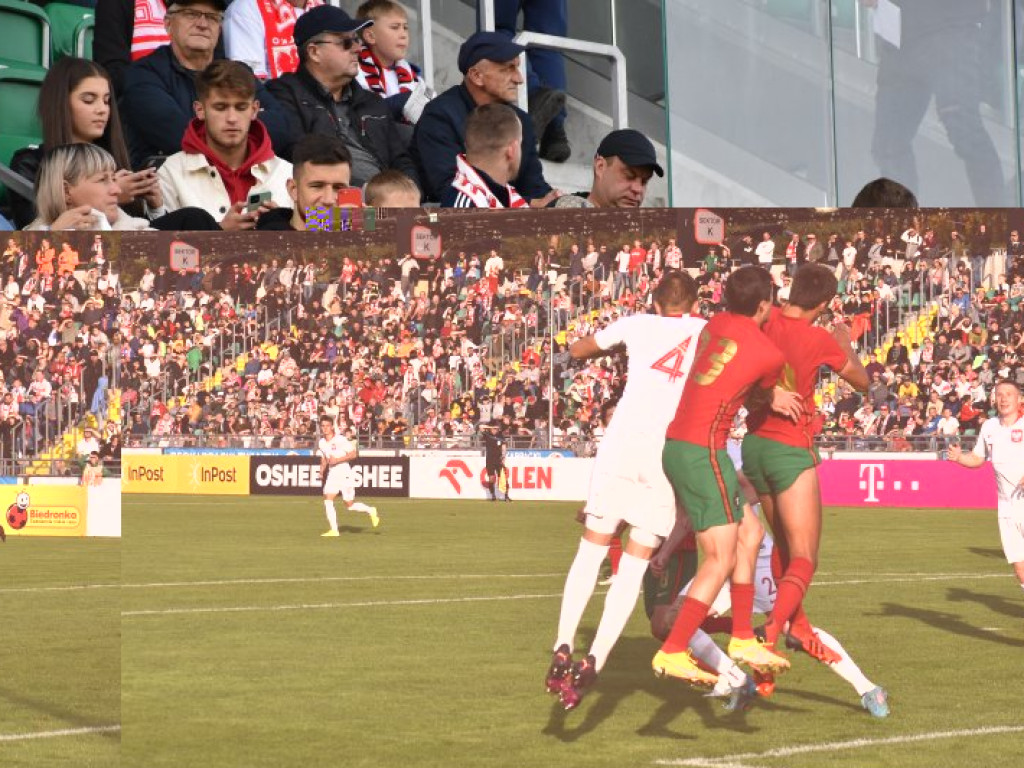 Polska pokonała Portugalię w meczu reprezentacji U20 rozgrywanym w Stalowej Woli [zdjęcia]