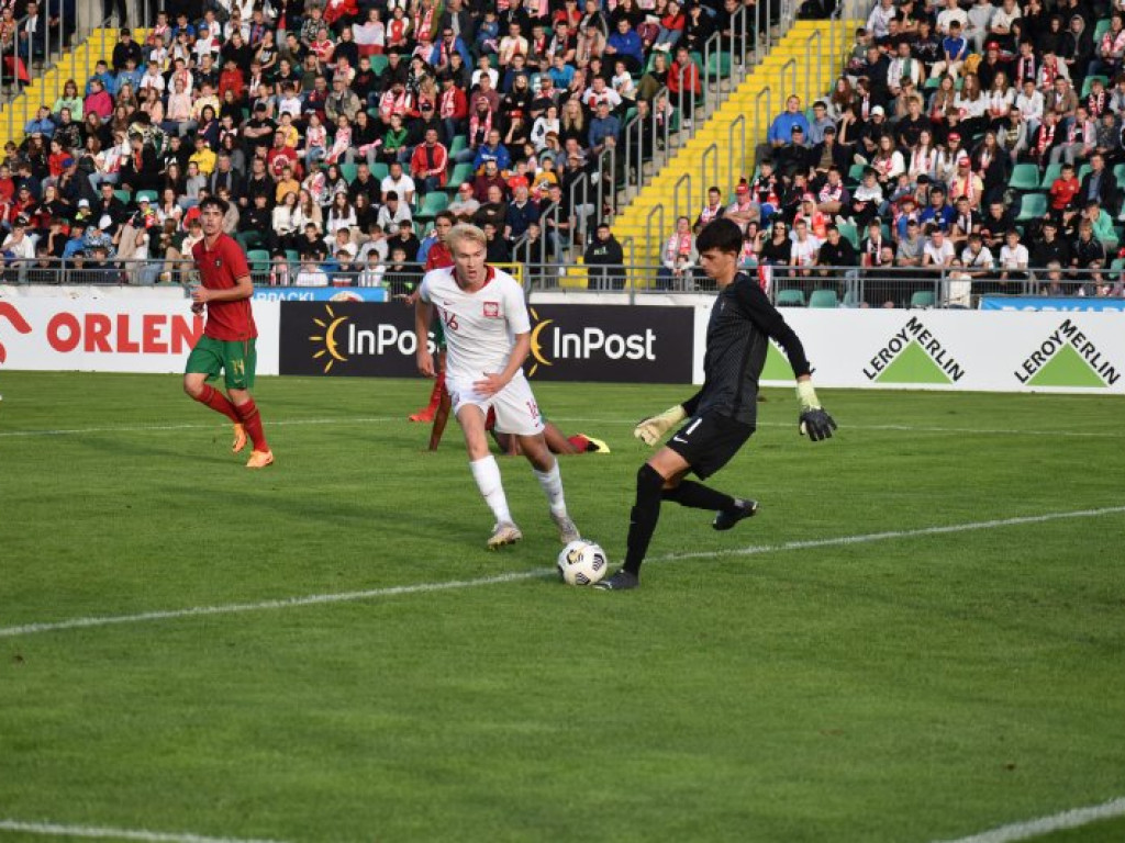 Polska pokonała Portugalię w meczu reprezentacji U20 rozgrywanym w Stalowej Woli [zdjęcia]