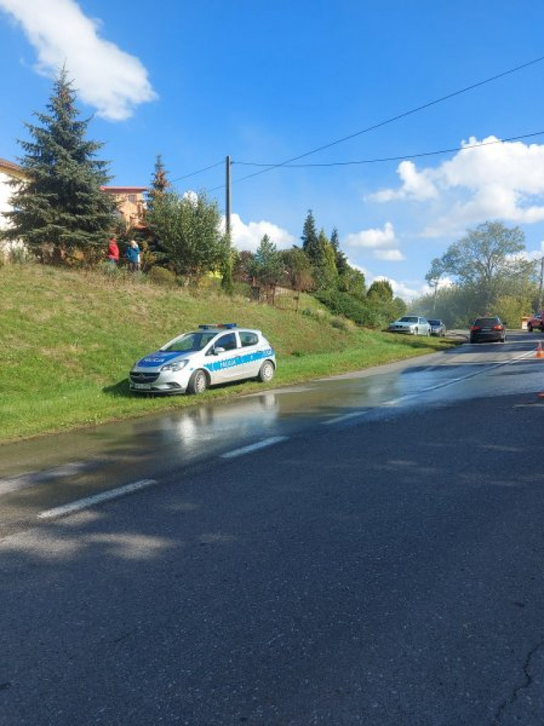 Pożar domu w powiecie sandomierskim. Na miejscu pracowało 6 zastępów straży pożarnej [zdjęcia]