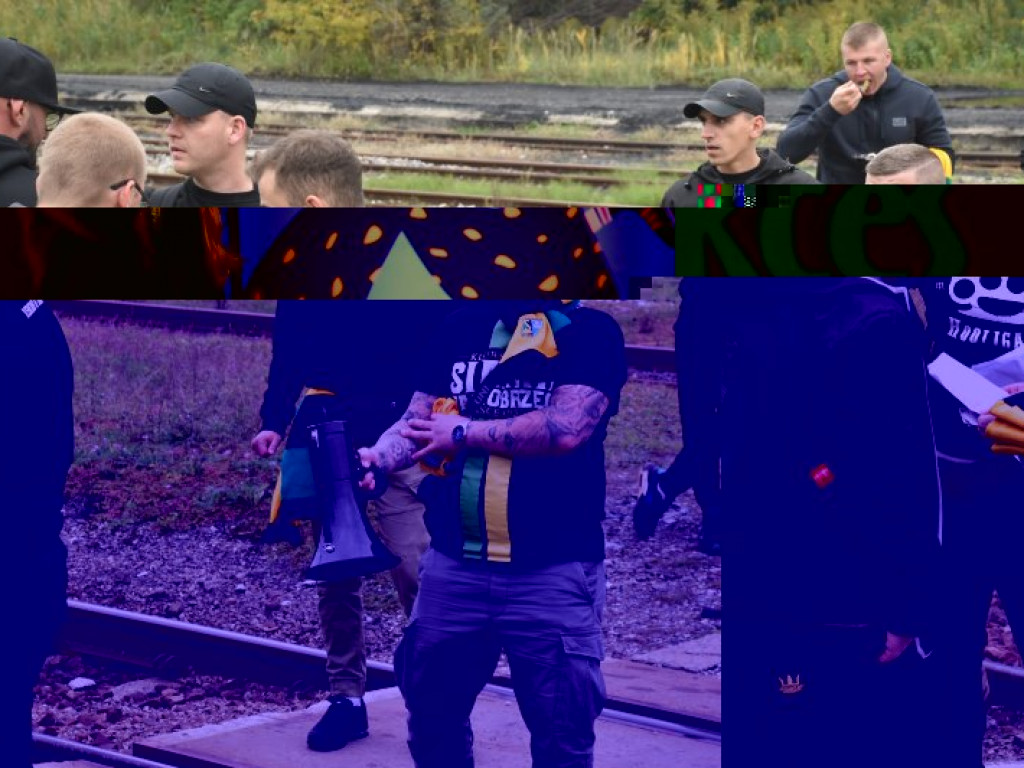 Kibice Siarki Tarnobrzeg pojechali na mecz do Lublina wynajętym pociągiem [zdjęcia]