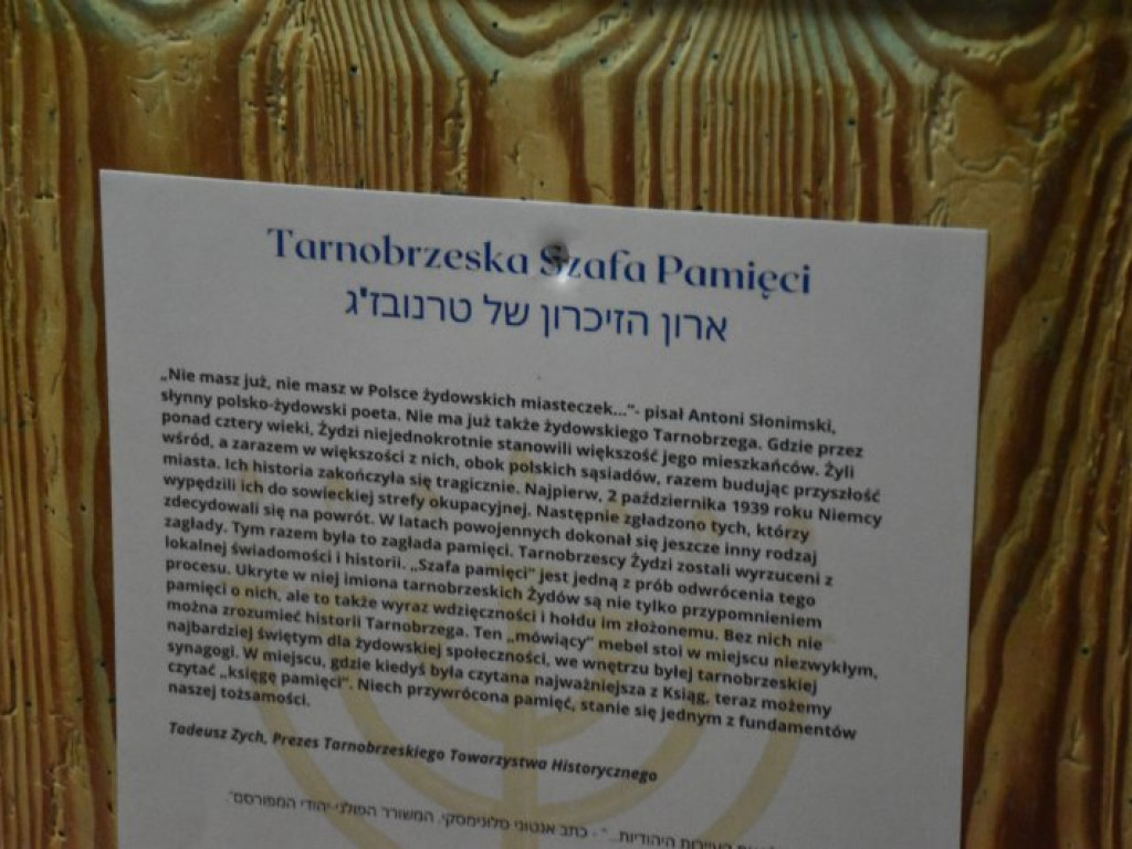 Otwarcie Tarnobrzeskiej Szafy Pamięci [zdjęcia]