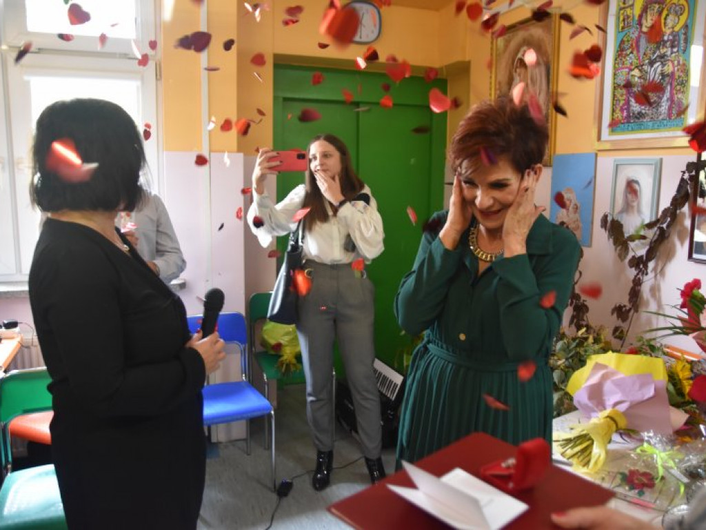 Barbara Zych, wieloletnia kierownik ZPO w Tarnobrzegu, przeszła na emeryturę. Uroczyste pożegnanie [zdjęcia]