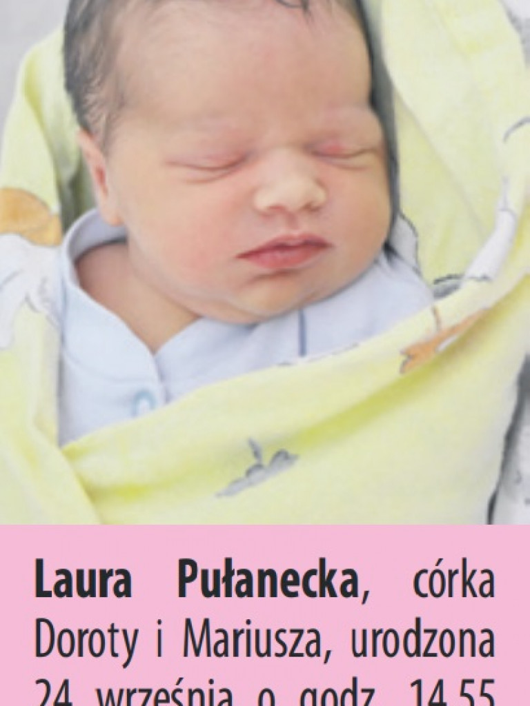 Zdjęcia dzieci, które urodziły się ostatnio w Tarnobrzegu i Sandomierzu