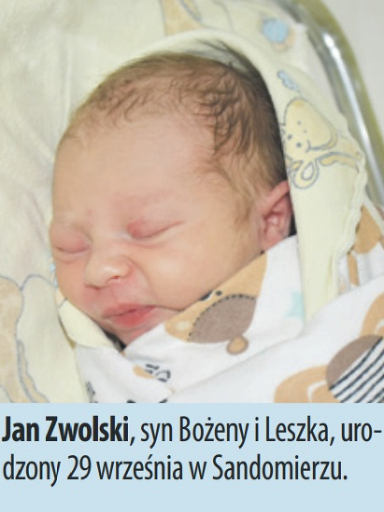 Zdjęcia dzieci, które urodziły się ostatnio w Tarnobrzegu i Sandomierzu