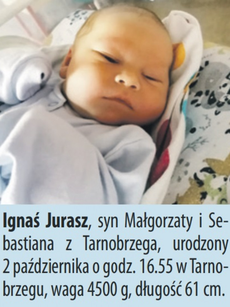 Zdjęcia dzieci, które urodziły się ostatnio w Tarnobrzegu i Sandomierzu