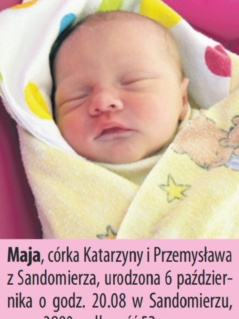 Zdjęcia dzieci, które urodziły się ostatnio w Tarnobrzegu i Sandomierzu
