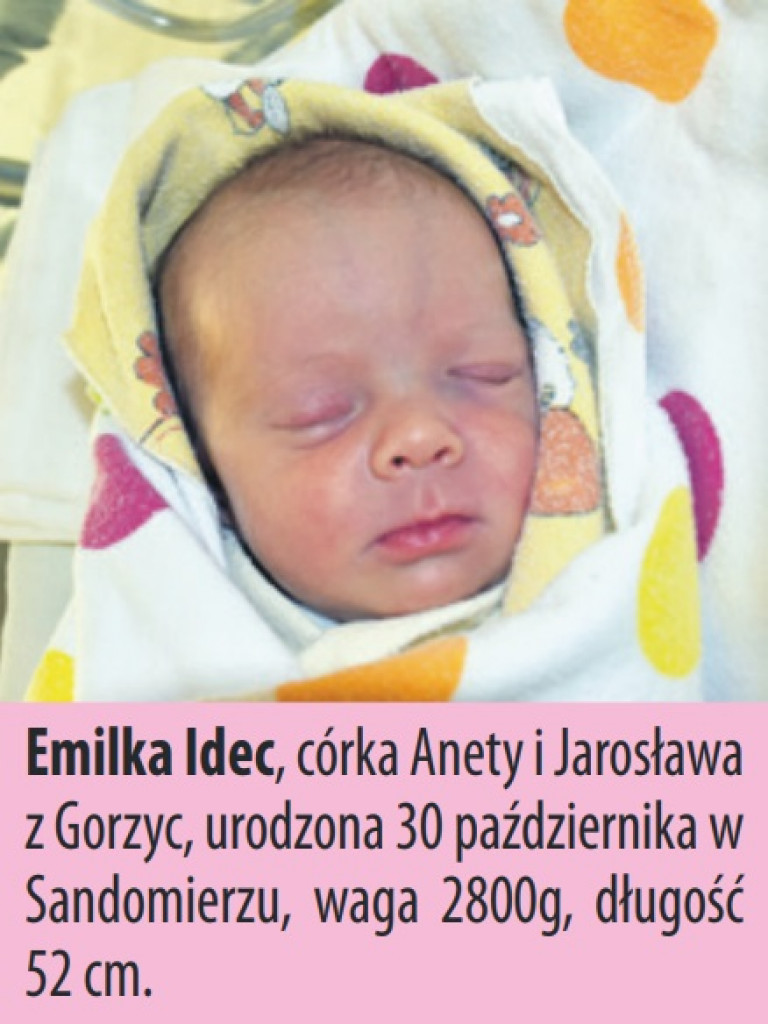 Zobacz zdjęcia dzieci, które urodziły się ostatnio w Tarnobrzegu i Sandomierzu