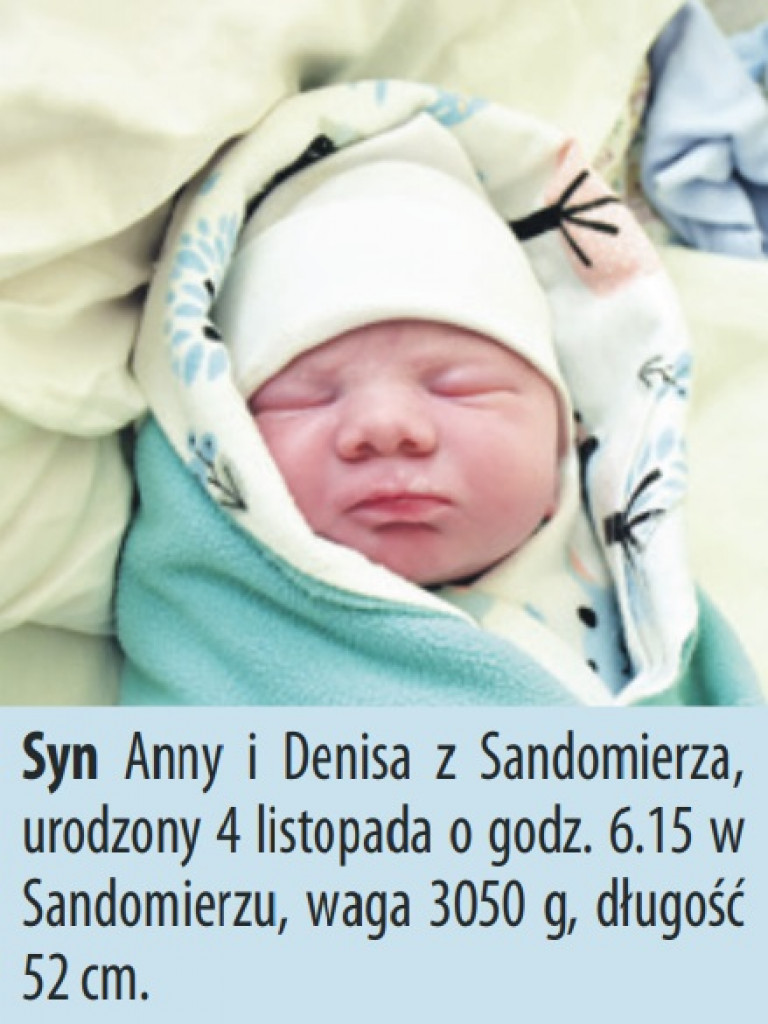 Zobacz zdjęcia dzieci, które urodziły się ostatnio w Tarnobrzegu i Sandomierzu