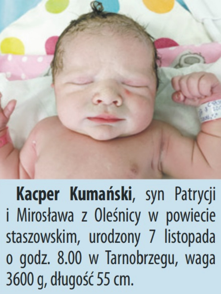 Zobacz zdjęcia dzieci, które urodziły się ostatnio w Tarnobrzegu i Sandomierzu