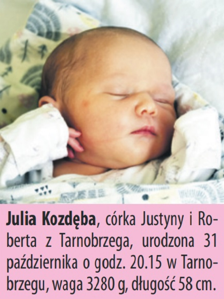 Zobacz zdjęcia dzieci, które urodziły się ostatnio w Tarnobrzegu i Sandomierzu