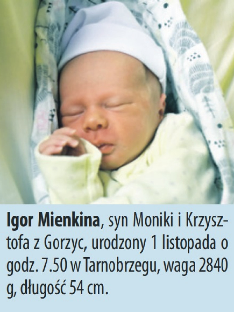Zobacz zdjęcia dzieci, które urodziły się ostatnio w Tarnobrzegu i Sandomierzu