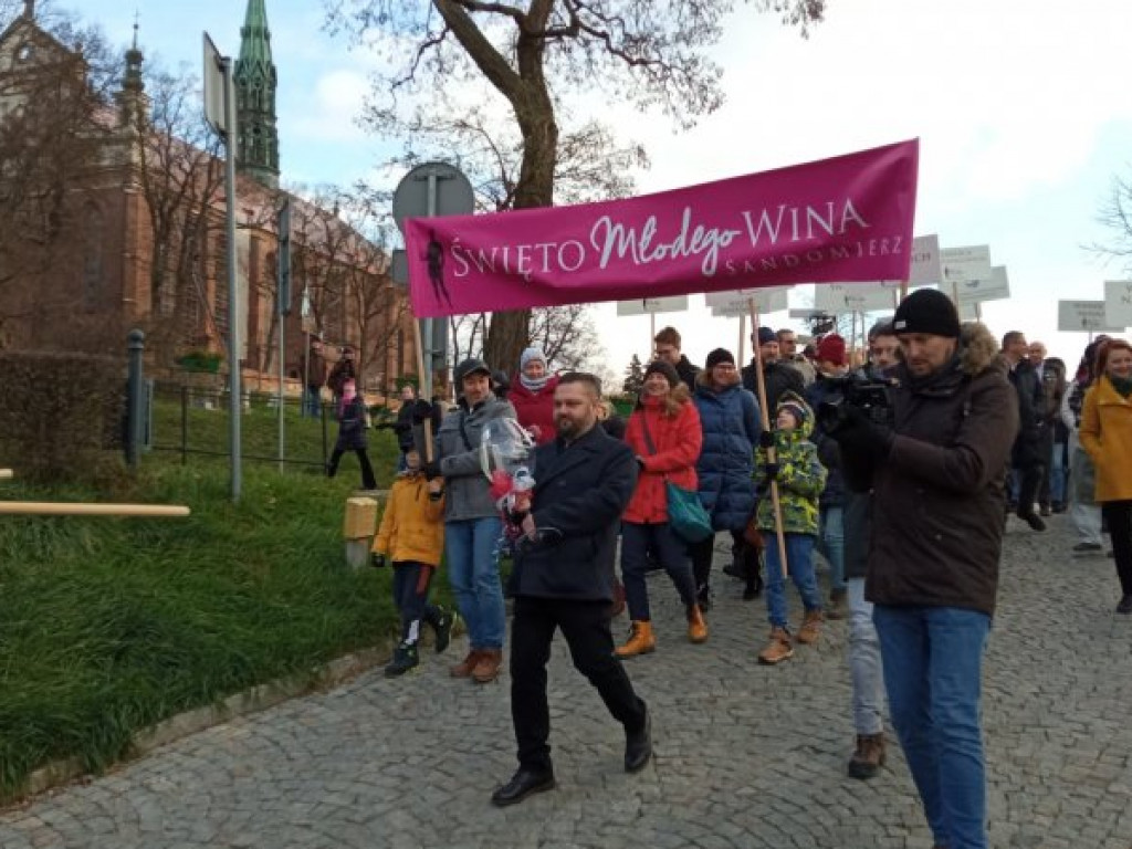 W Sandomierzu trwa Święto Młodego Wina. Zobacz zdjęcia z korowodu