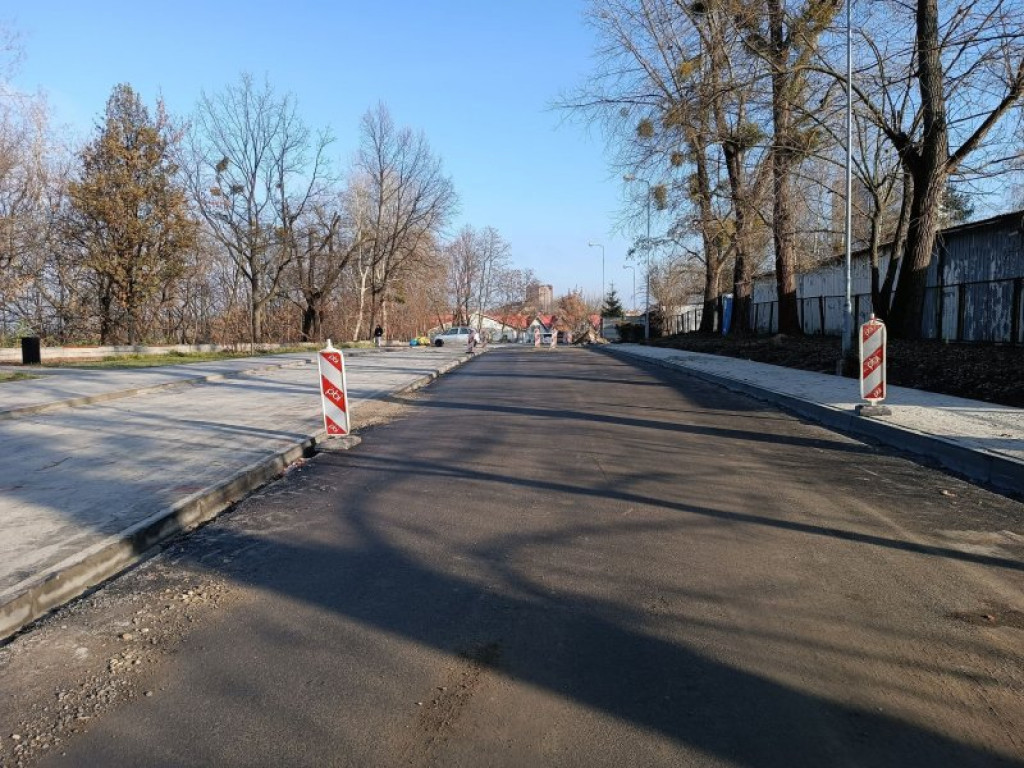 Zobacz, jak zmienia się ulica Wiślna w Tarnobrzegu [zdjęcia]