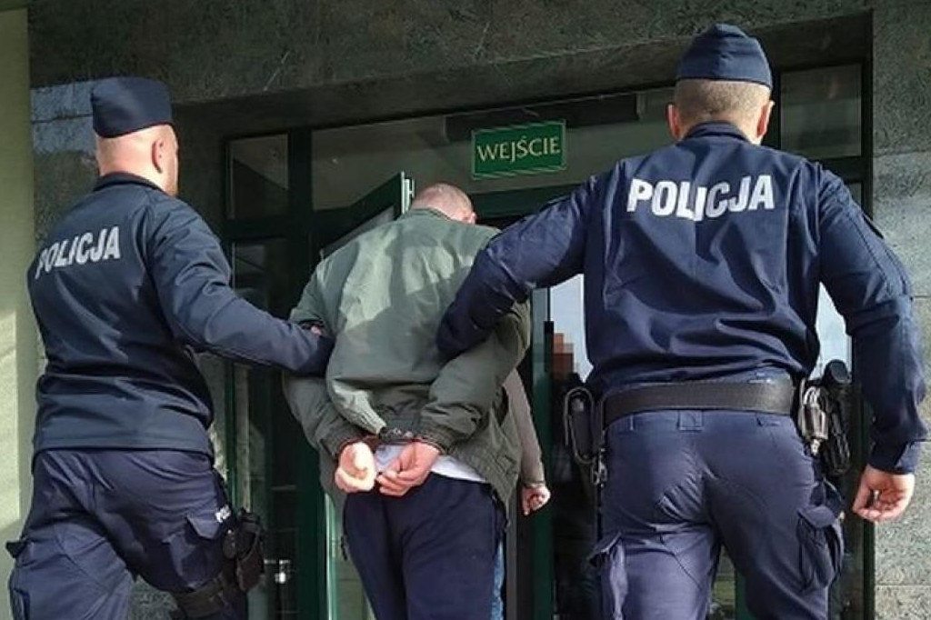 Zatrzymanie fałszywego policjanta w Sandmierzu