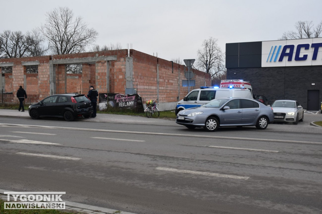 Potrącenie rowerzystki w Tarnobrzegu