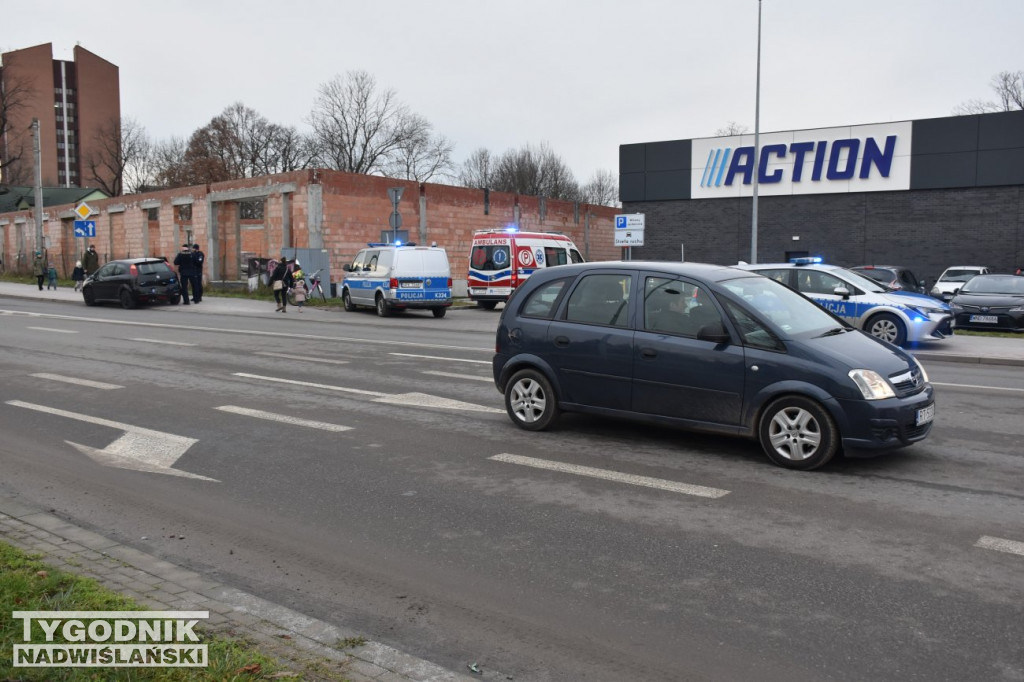 Potrącenie rowerzystki w Tarnobrzegu