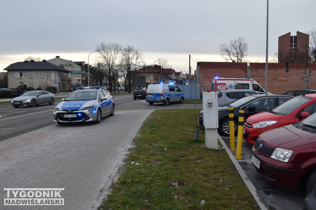 Potrącenie rowerzystki w Tarnobrzegu