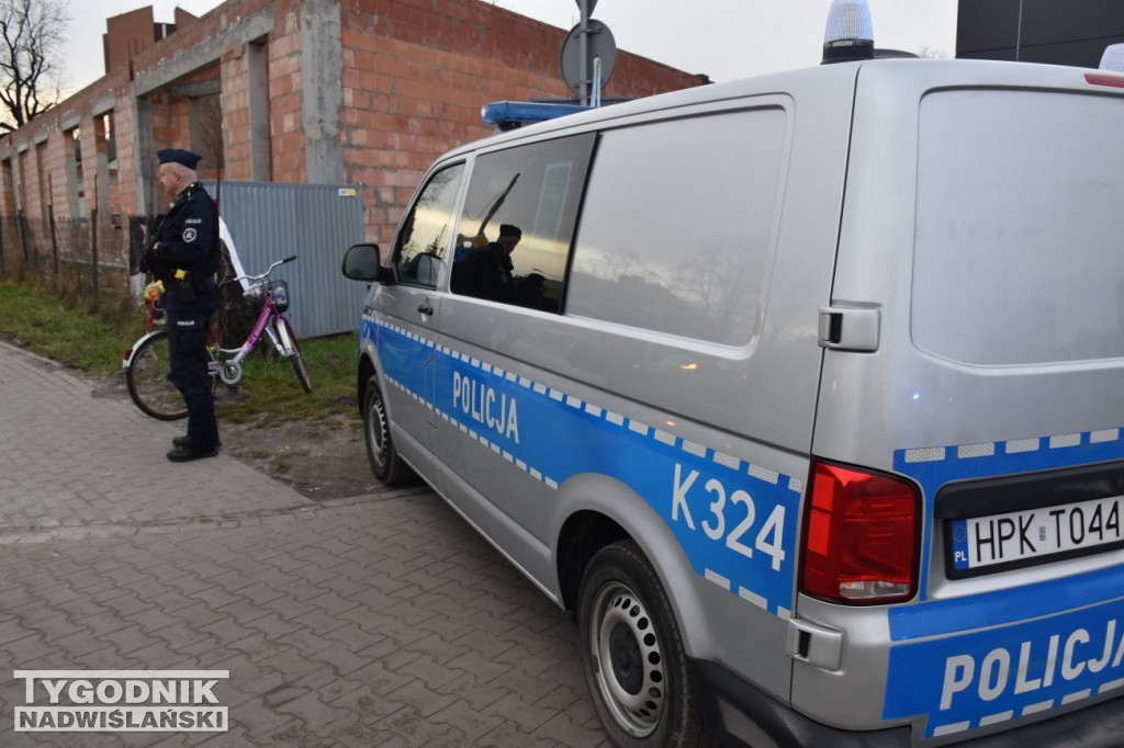 Potrącenie rowerzystki w Tarnobrzegu