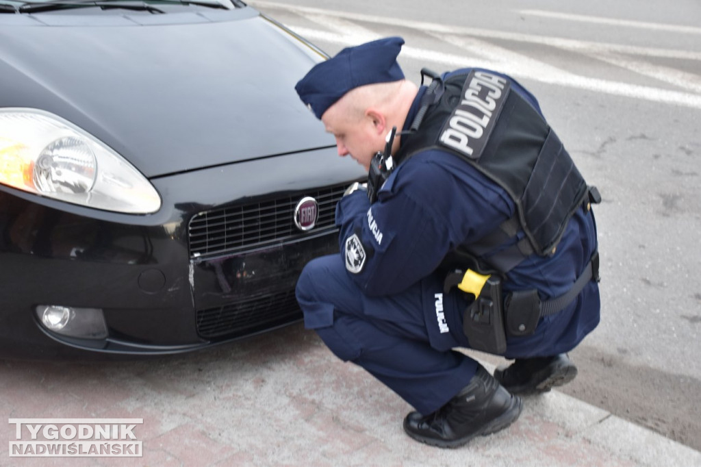 Potrącenie rowerzystki w Tarnobrzegu