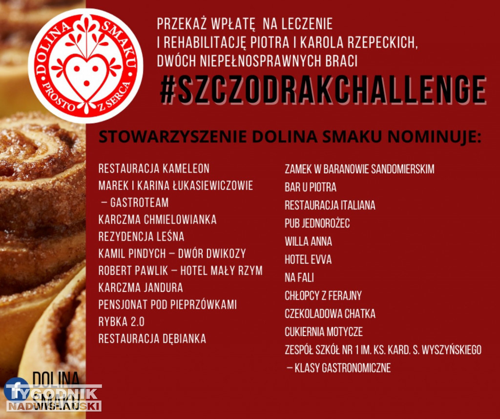 Szczodraki 2023. Smakowite wyzwanie charytatywne