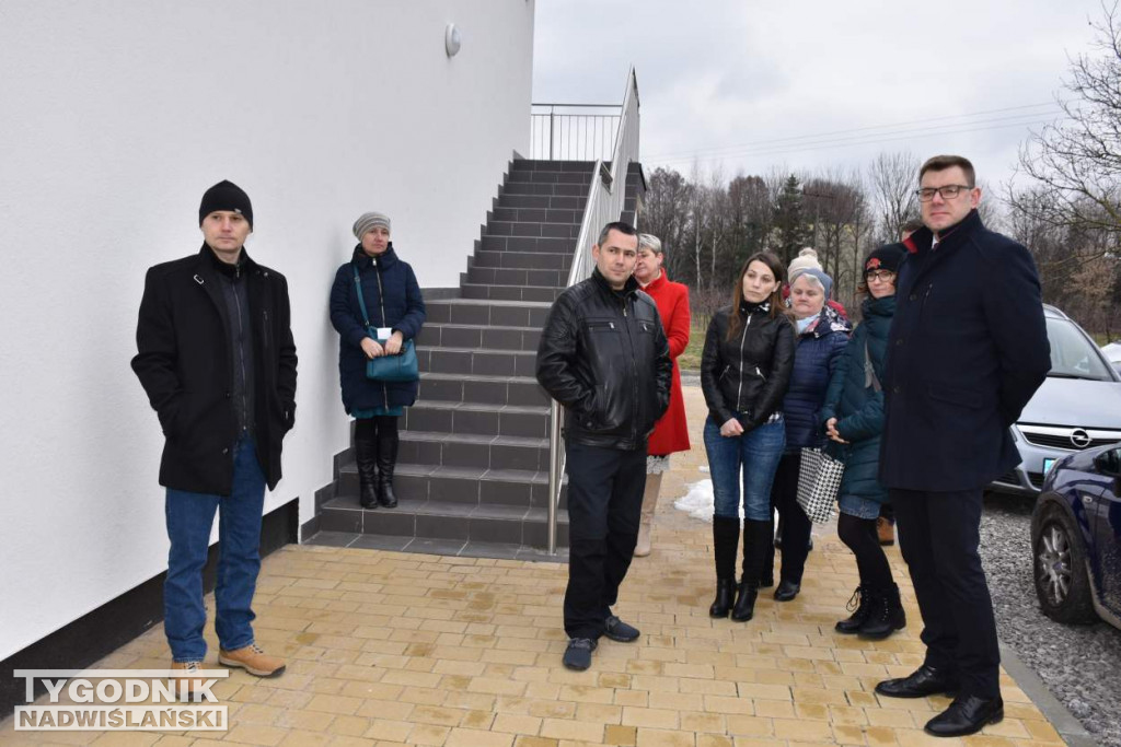 Wręczenie kluczy do nowych mieszkań w Sandomierzu