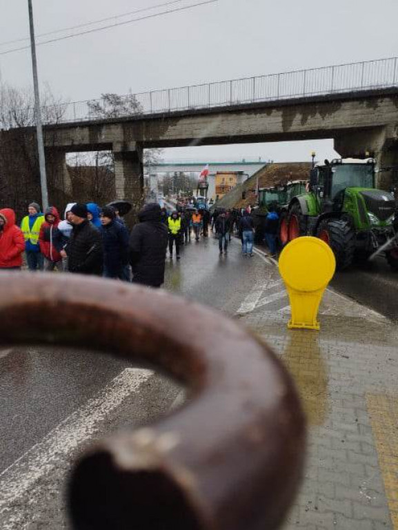 Protest rolników w Staszowie