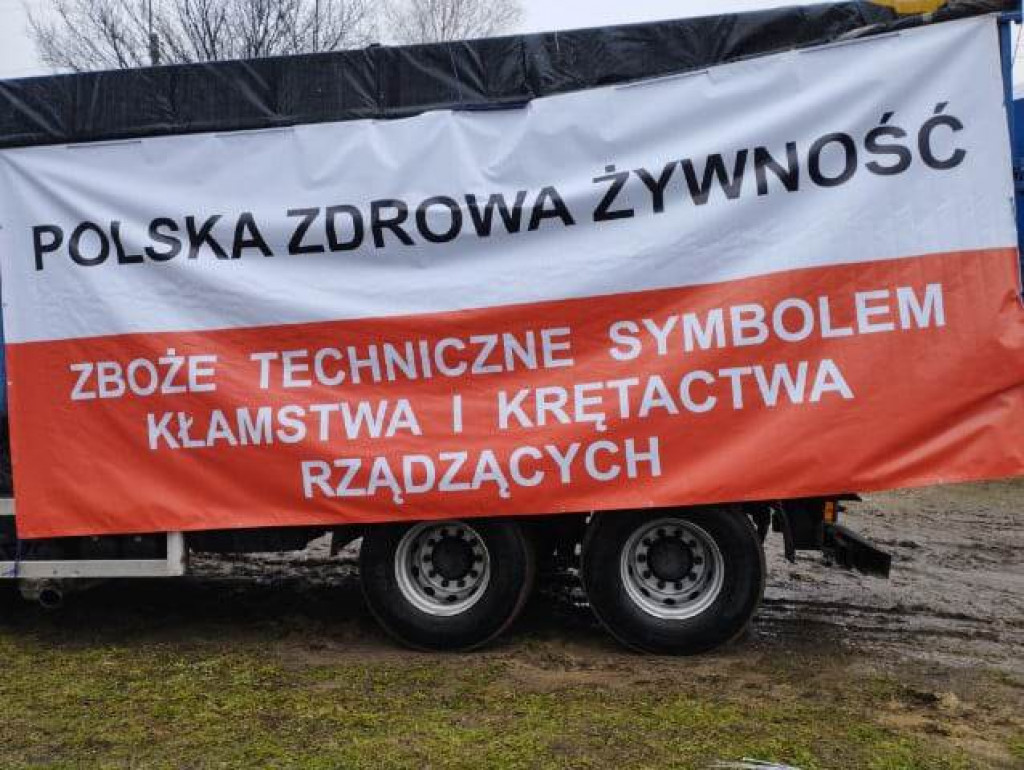 Protest rolników w Staszowie