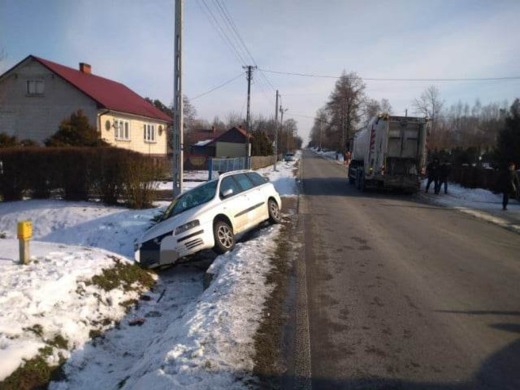 Potrącenie pod Staszowem