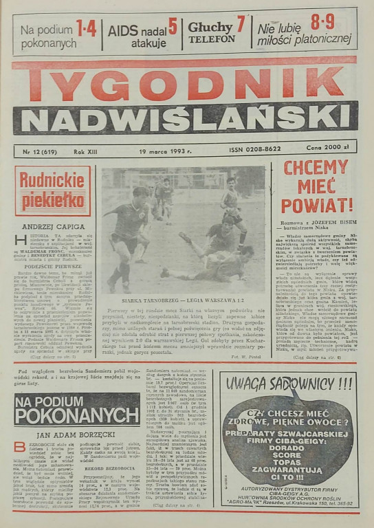 Kryminalny Tarnobrzeg - rok 1993