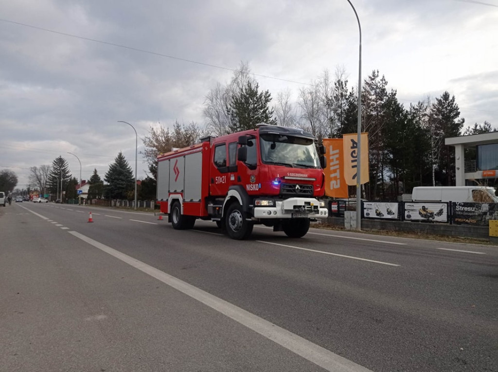 Wypadek w Nisku