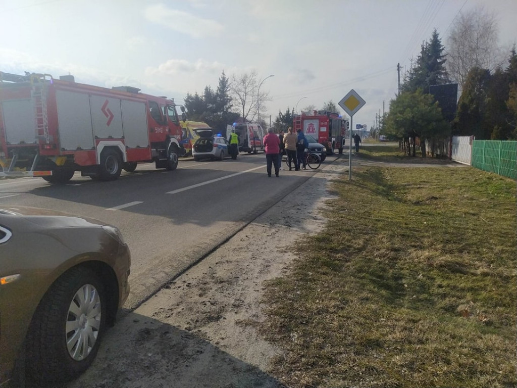 Wypadek w Nisku