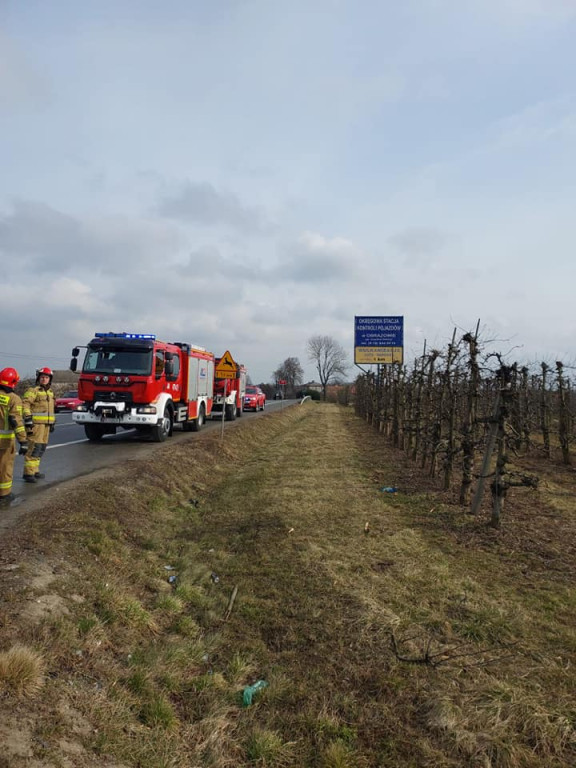Zderzenie 4 aut w Obrazowie