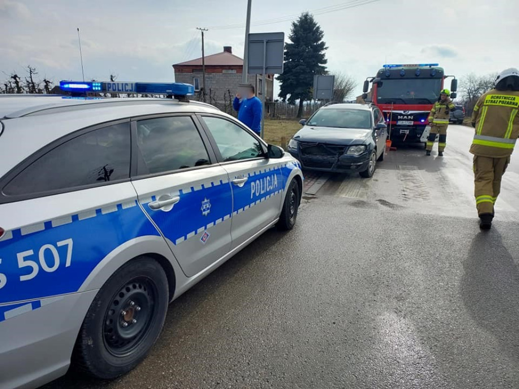 Zderzenie 4 aut w Obrazowie