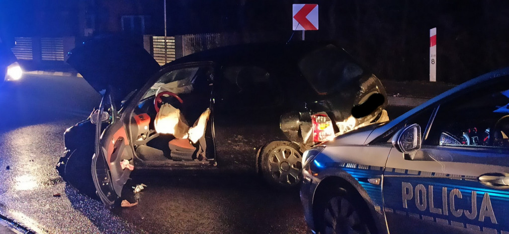 Osiek wypadek na DK 79