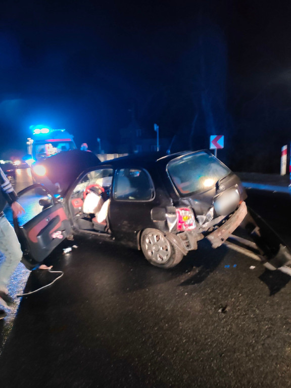Osiek wypadek na DK 79