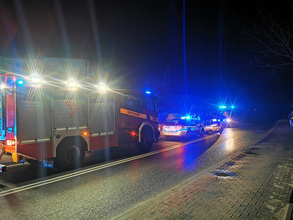 Osiek wypadek na DK 79