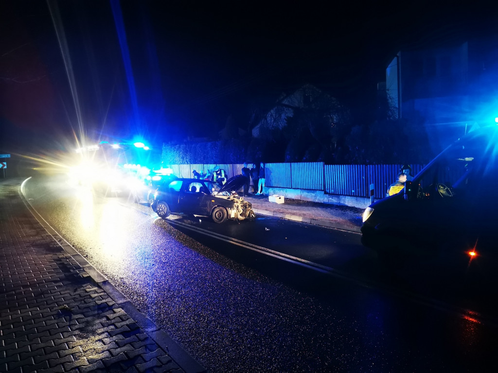Osiek wypadek na DK 79